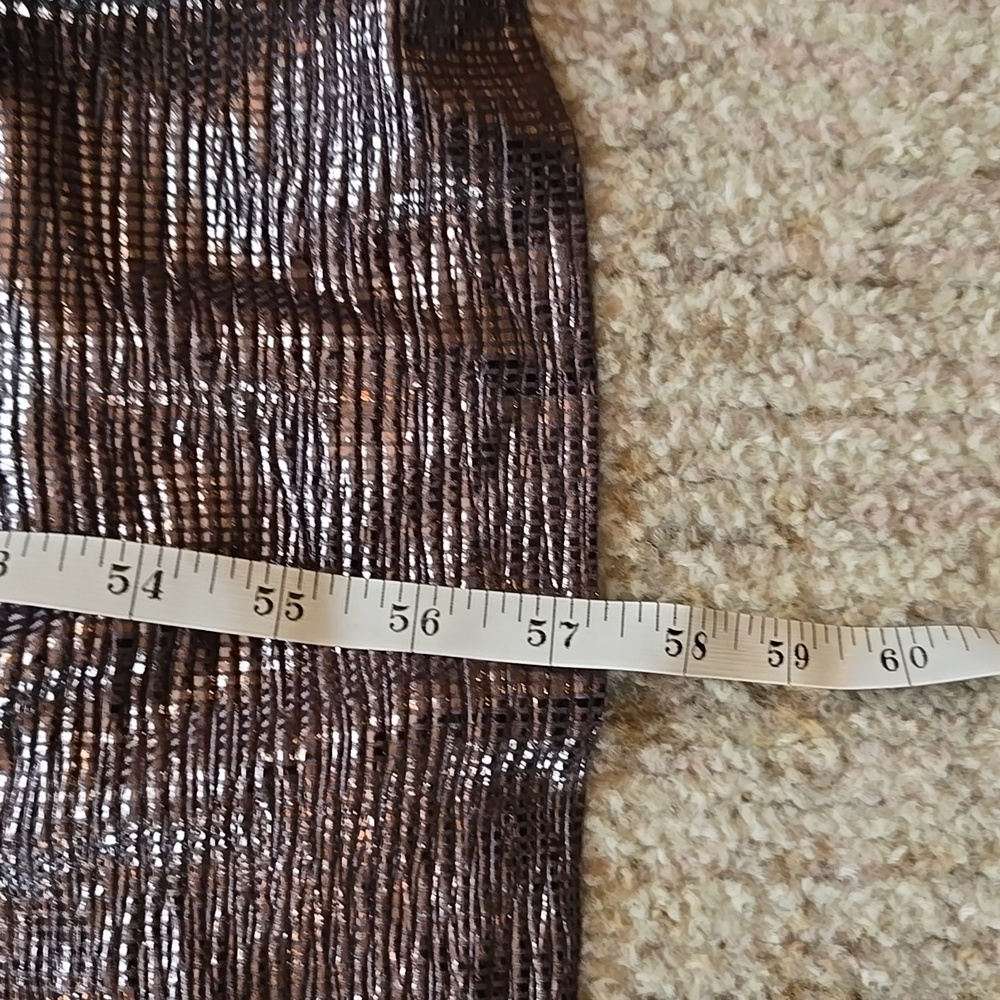 NWT Ralph Lauren Gray Metallic Dress Size 4 - Picture 13 of 13